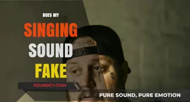 Does My Singing Sound Fake? Uncovering Authenticity in Vocal Performance