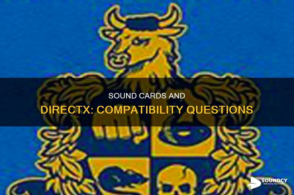 does my sound card support directx
