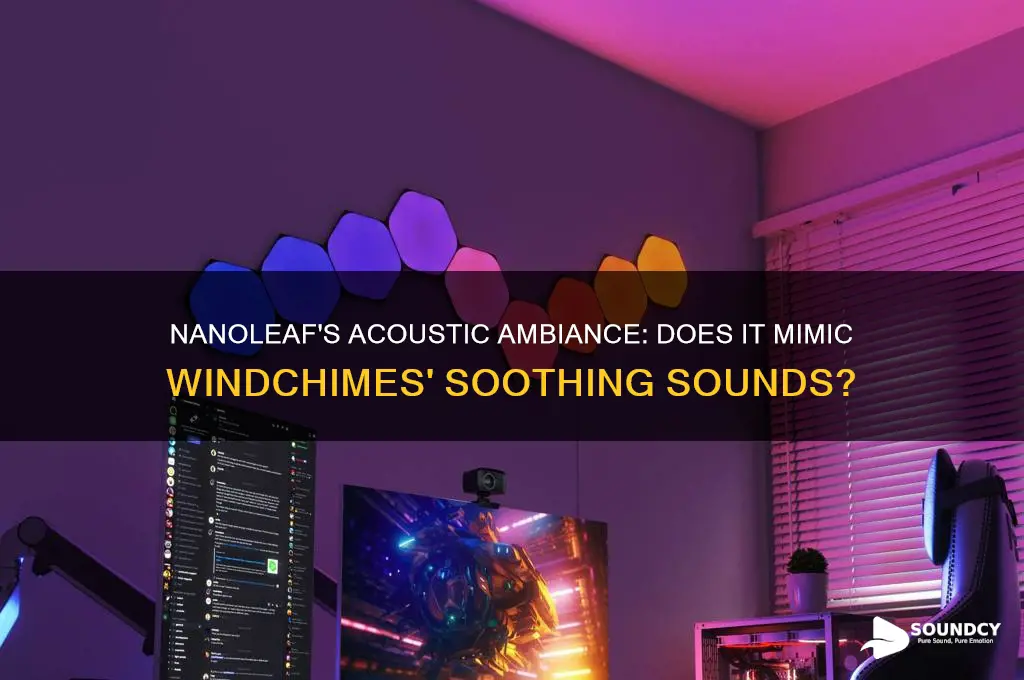 does nanoleaf sound like windchimes
