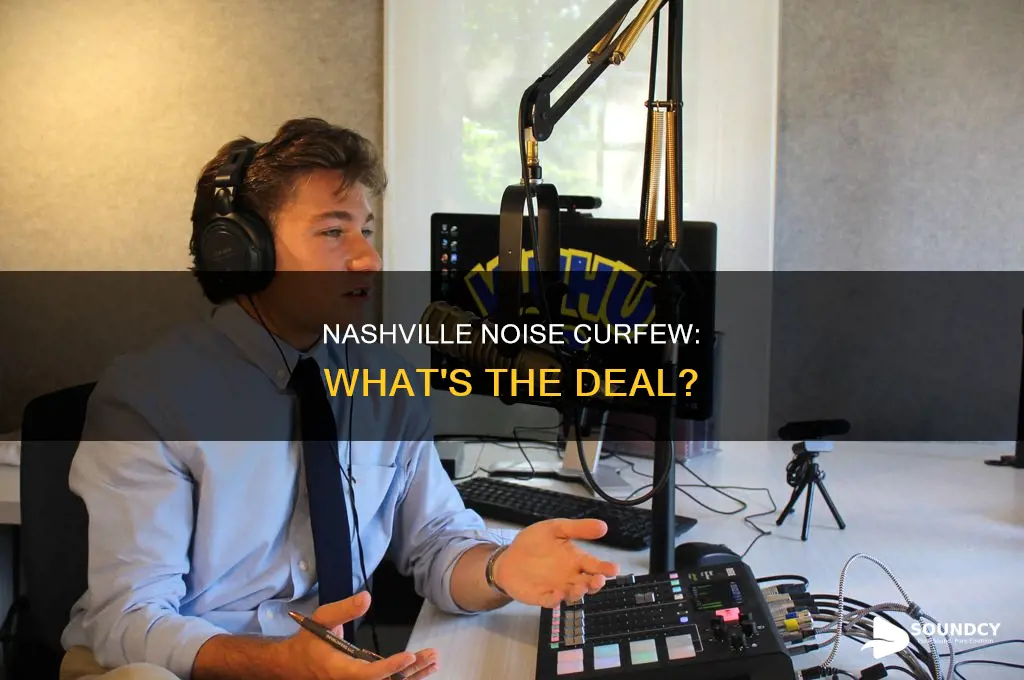 does nashville have a sound curfew