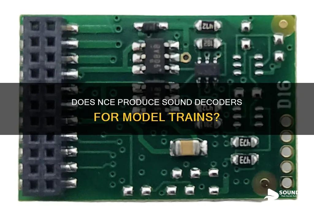 does nce make sound decoders