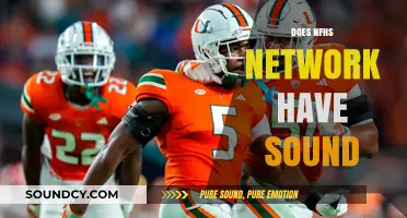 Does NFHS Network Have Sound? Exploring Audio Features for High School Sports Streaming