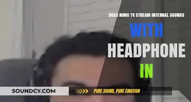 Does Nimo TV Stream Internal Audio When Using Headphones?