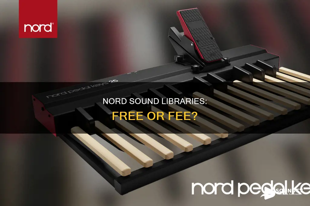 does nord charge for sound libraries