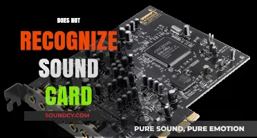 Troubleshooting Sound Card Issues: Why Your System Doesn't Recognize It