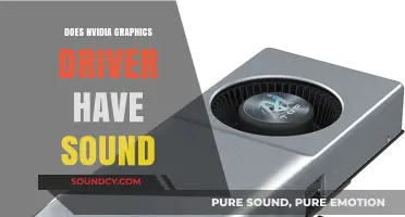 NVIDIA Graphics Driver: Does It Include Audio?