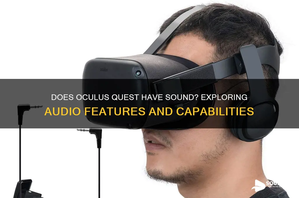 does oculus quest have sound