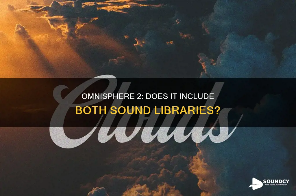 does omnisphere 2 contain both 1 & 2 sound librarys