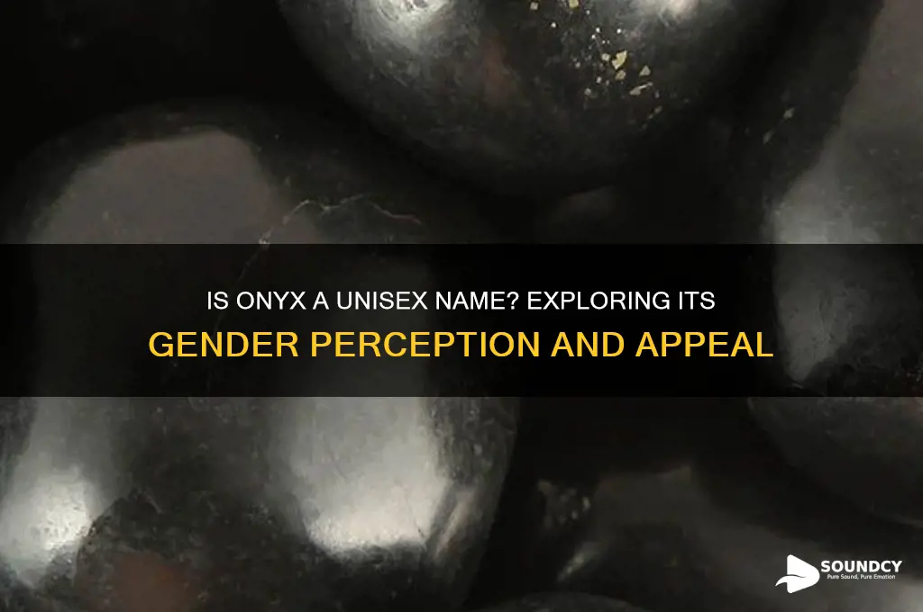 does onyx sound like a boy or girl name