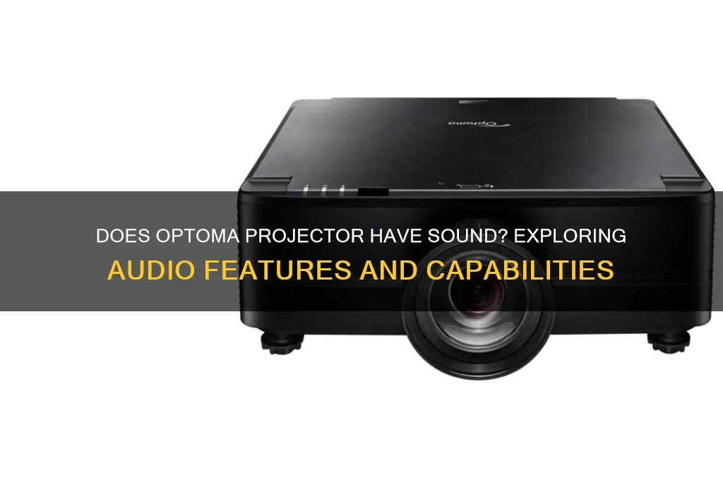 does optoma projector have sound