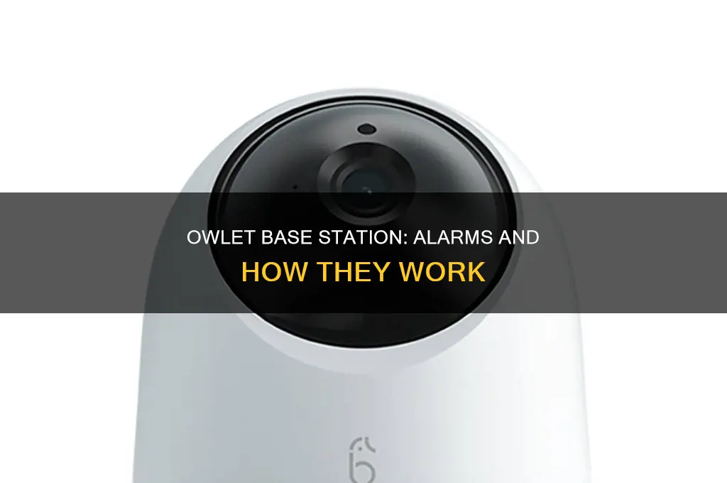 does owlet base station sound alarm