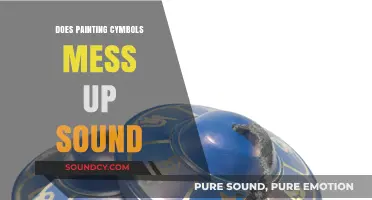Painting Cymbals: Sound Quality Impacted?
