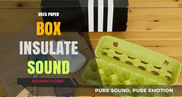 Can Paper Boxes Effectively Insulate Sound? Exploring Acoustic Properties