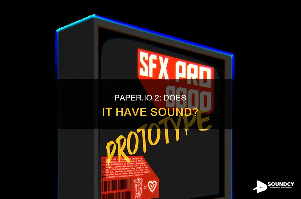 does paper io 2 have sound