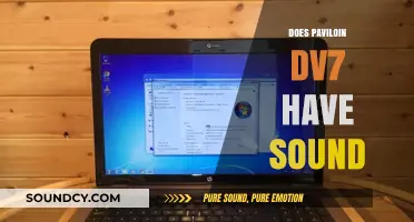 Does Pavilion DV7 Have Sound? Troubleshooting Audio Issues