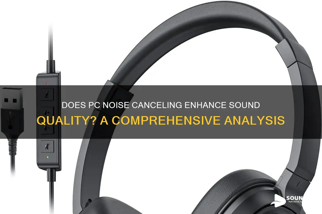 does pc noise cancel sound