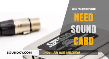 Phantom Power: Sound Card's Role Explored