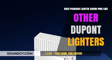 Does the Pharaoh Lighter's Ping Match Dupont's Signature Sound?