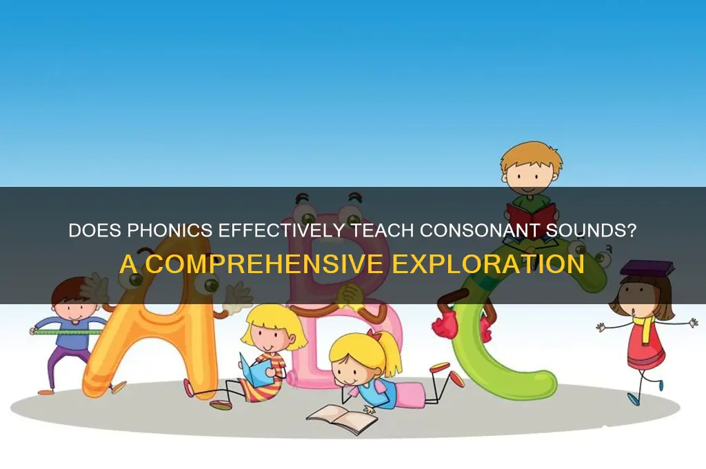 does phonics teach consonant sounds