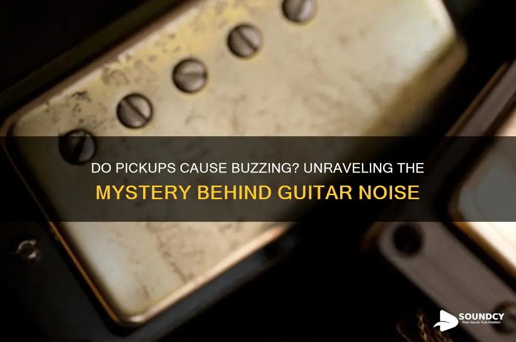 does pickups create buzz sound