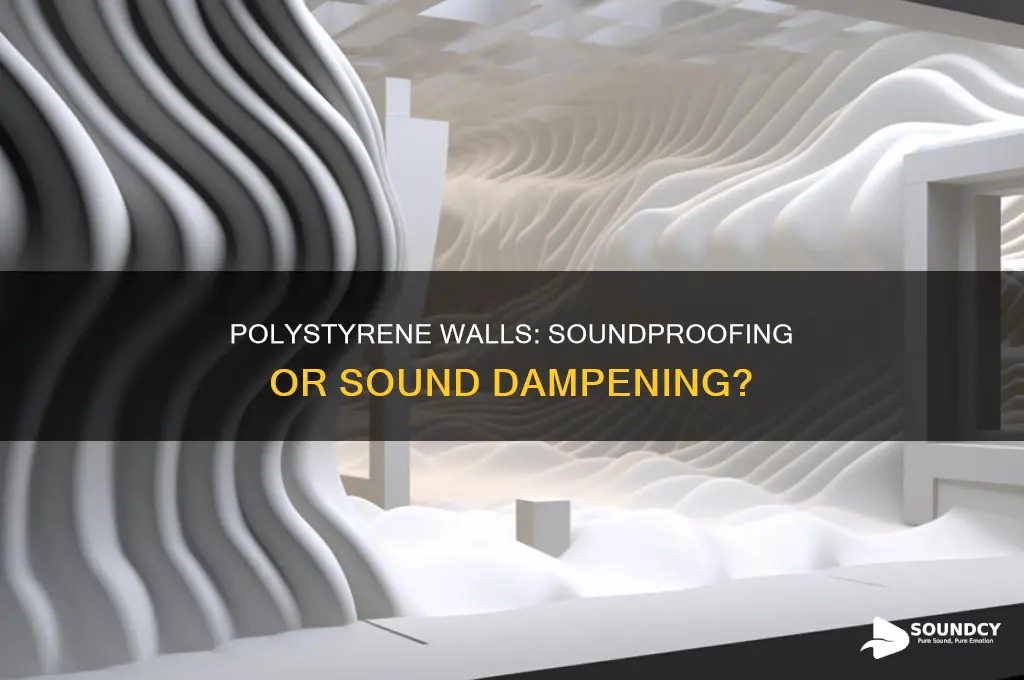 does polystyrene in walls deaden sound