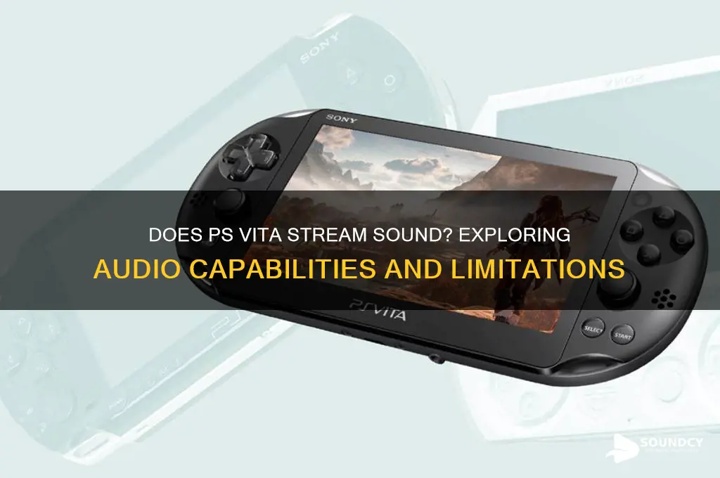 does ps vita stream sound