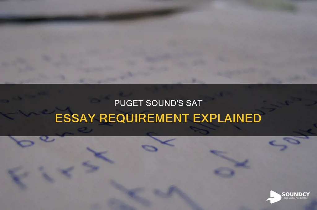 does puget sound require sat essay