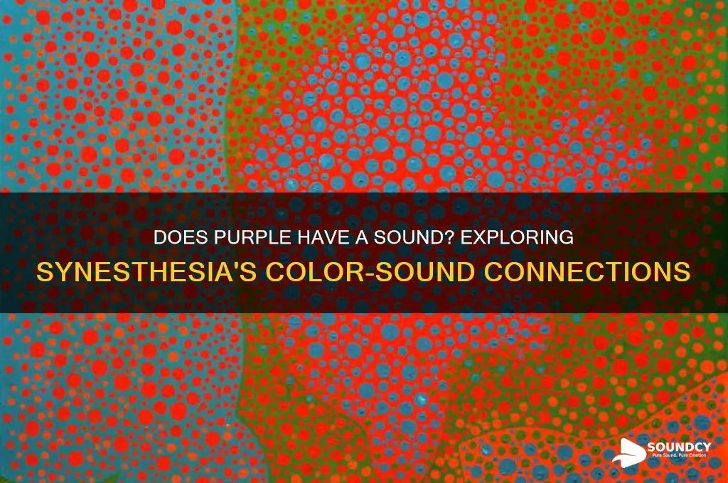 does purple have a sound