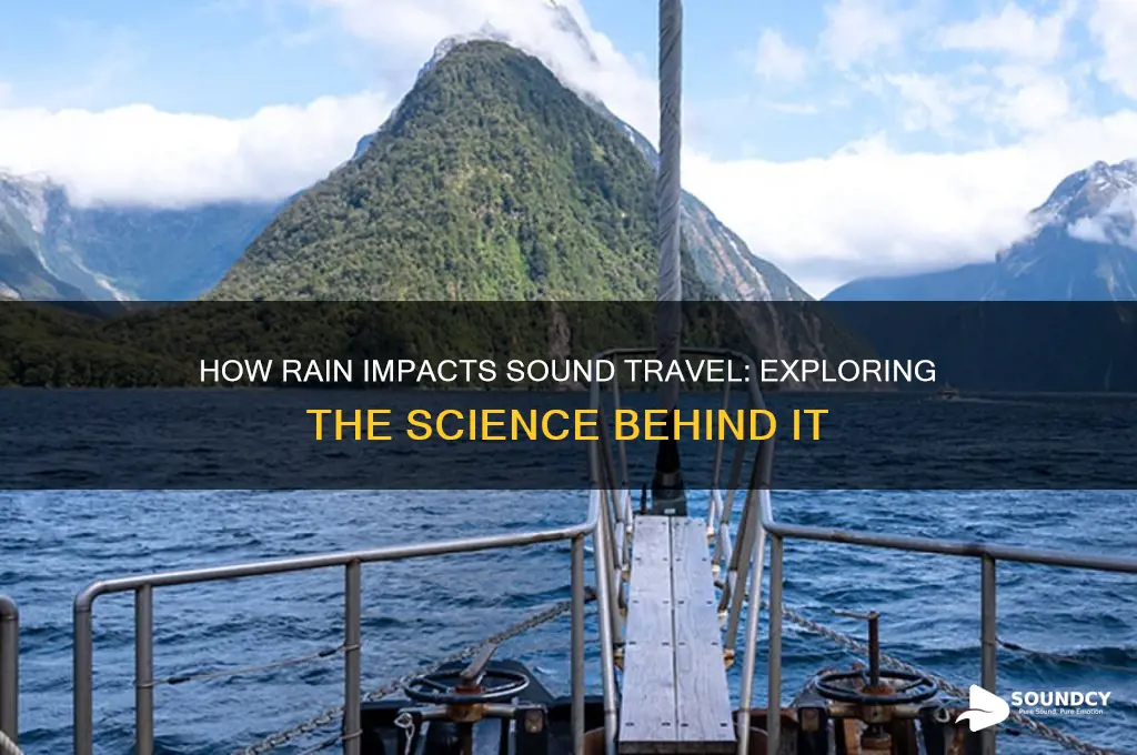 does rain affect sound travel