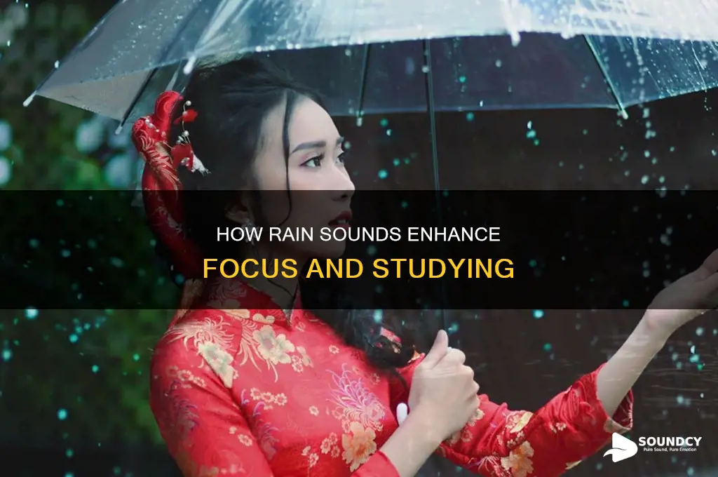 does rain sound help you study