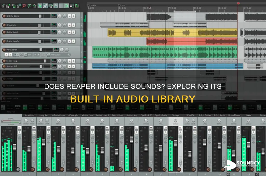 does reaper come with sounds