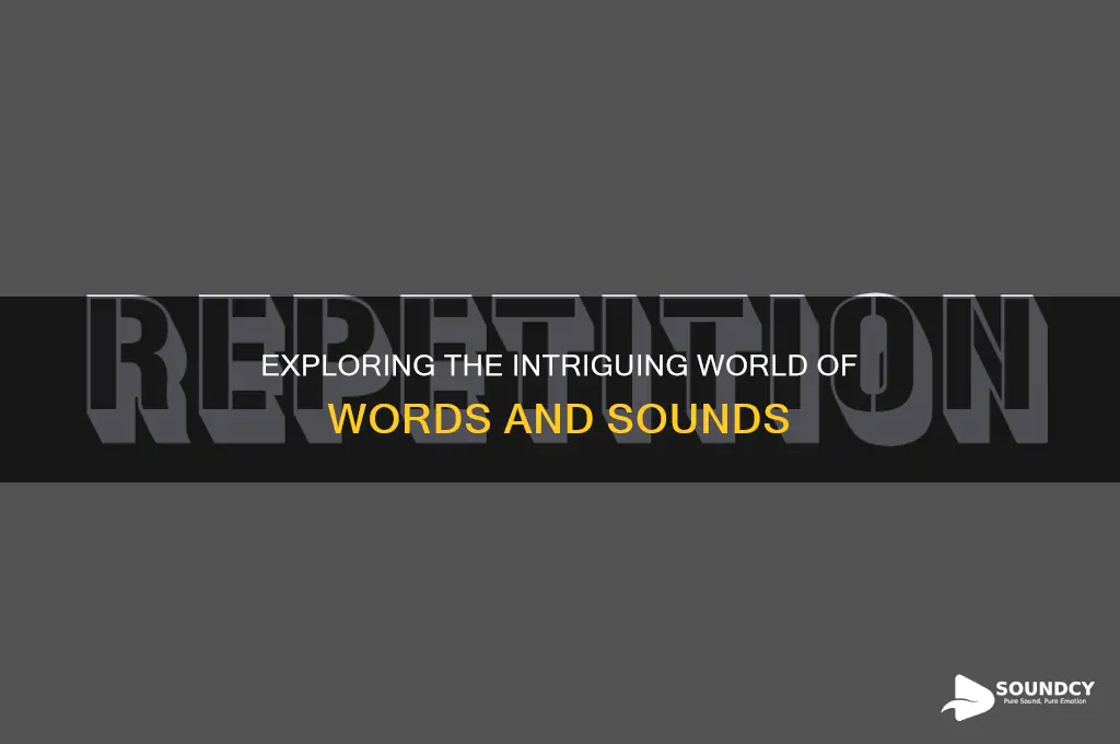 does repeating words count as sounds