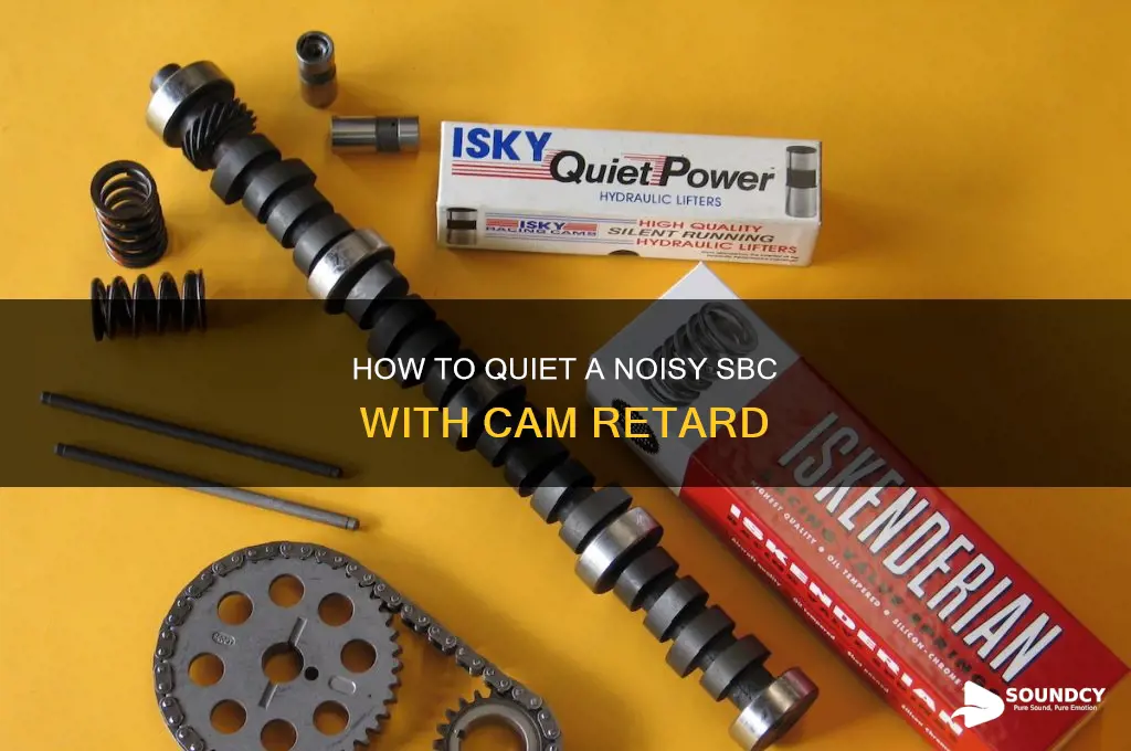 does retarding cam sound quieter sbc