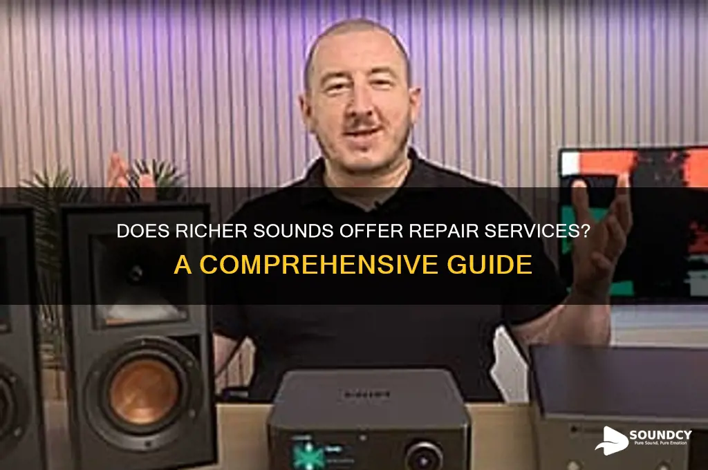 does richer sounds do repairs