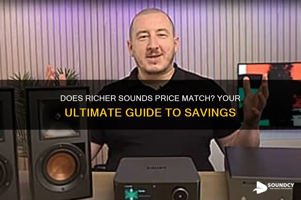 does richer sounds price match