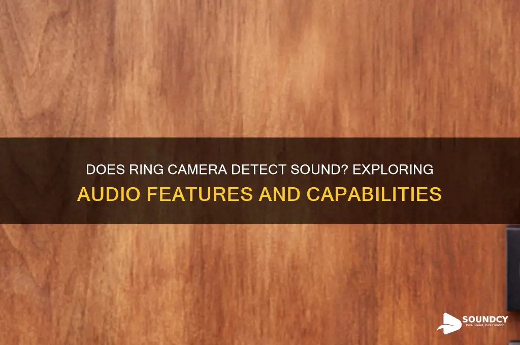 does ring camera detect sound