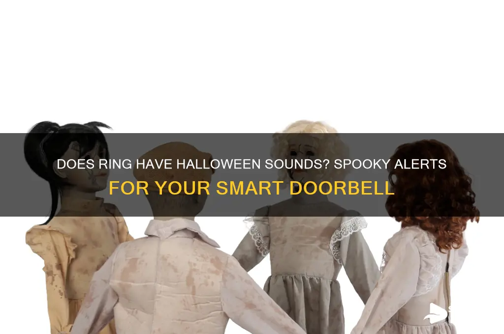 does ring have halloween sounds