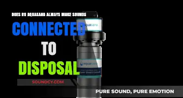 Aquasana RO System Noises: Disposal Connection Explained