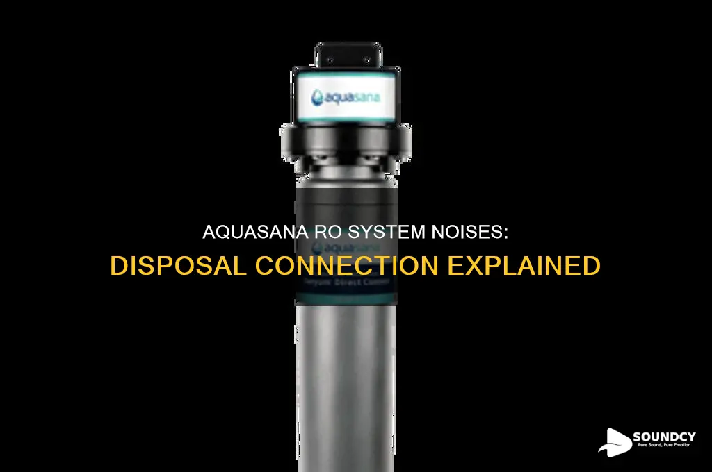 does ro aquasana always make sounds connected to disposal
