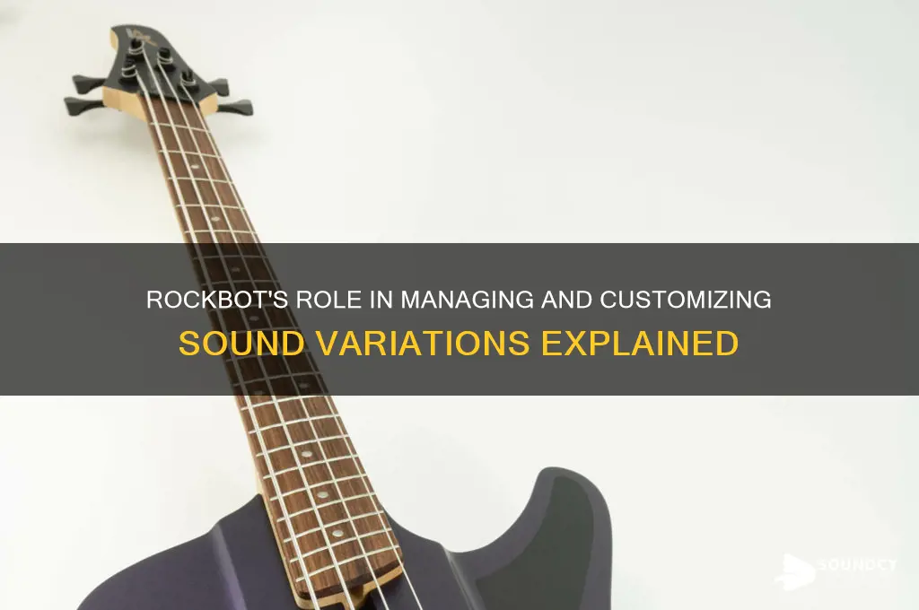 does rockbot control sound variations