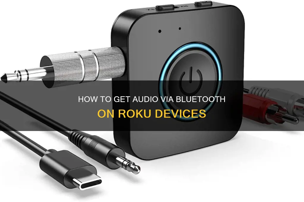 does roku have bluetooth for sound