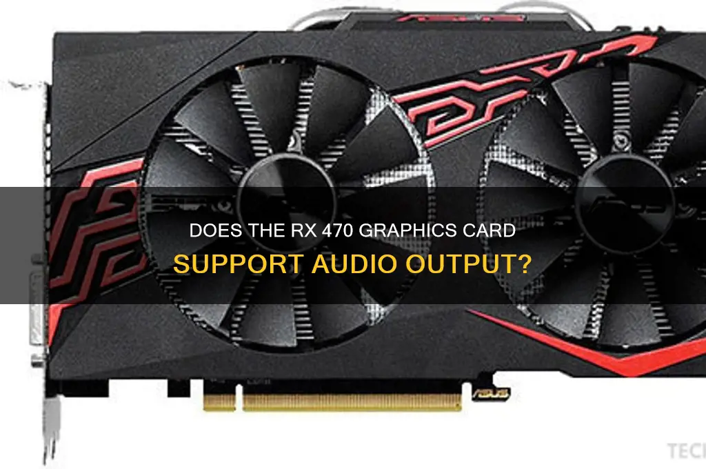 does rx 470 have sound