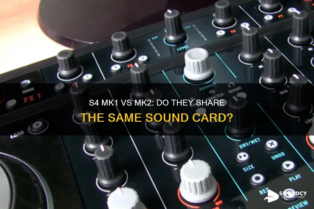 does s4 mk1 and mk2 have same sound cardf