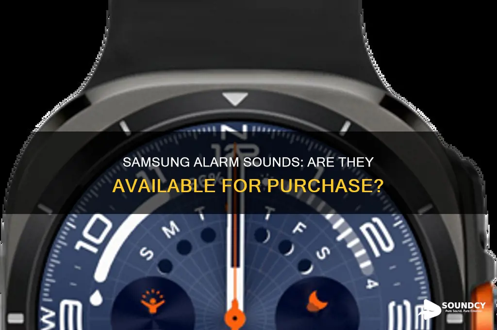 does samsung sell alarm sounds