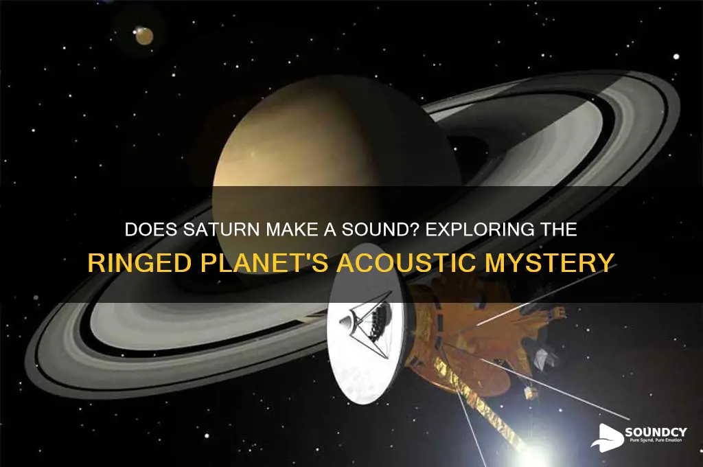 does saturn have a sound