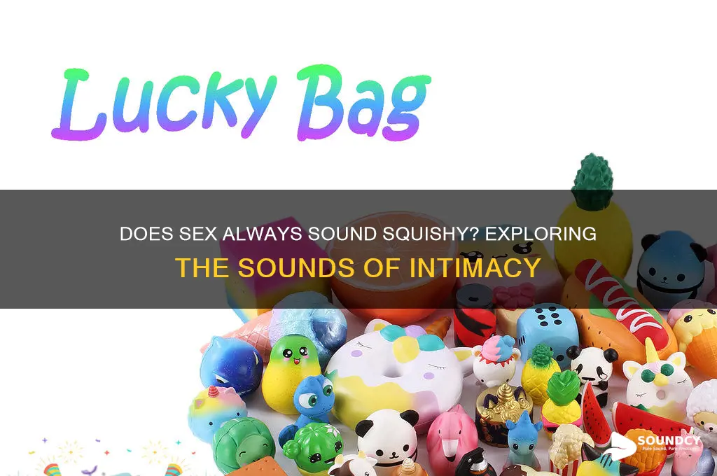 does sex always sound squishy