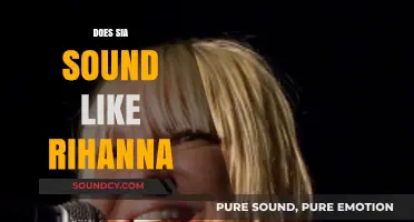 Sia vs. Rihanna: Unraveling the Vocal Similarities and Unique Styles