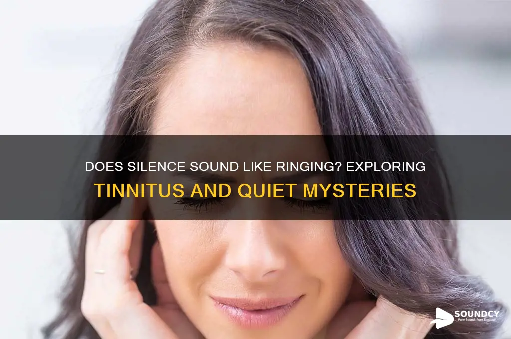 does silence sound like ringing
