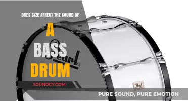 How Bass Drum Size Influences Sound Quality and Resonance