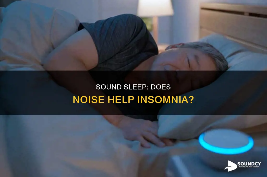 does sleeping with sound help insomnia